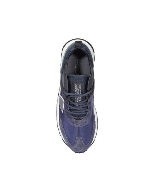 Philippe Model Blue Royale Mondial Sneakers for men