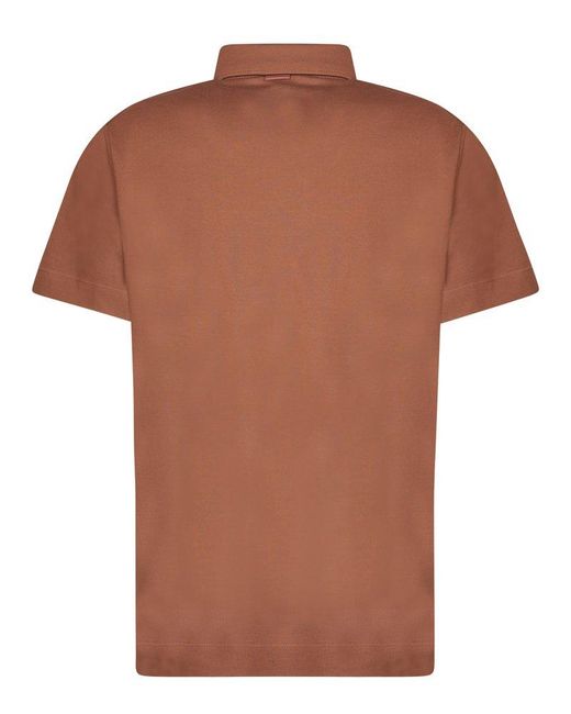 Zegna Brown T-Shirts for men