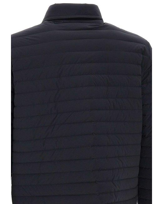 Moorer Blue Bersanac Quilted Jacket for men