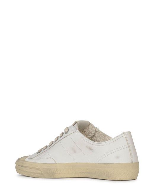 Golden Goose Deluxe Brand White Lace-up Sneakers