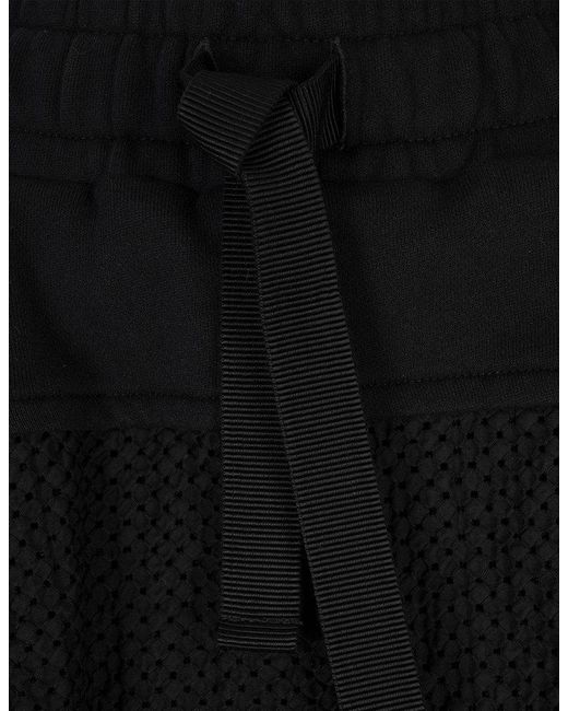 Moncler Black Drawstring Mini Skirt