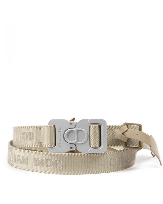 Dior Homme Natural Buckle Clip Belt for men