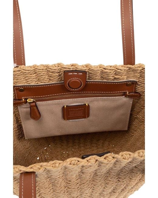 COACH Brown Shopper Bag,