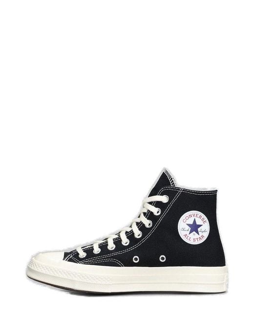 COMME DES GARÇONS PLAY White Comme Des Garcons Play X Converse Play Chuck 70 Lace-Up Trainers