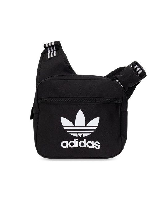 Adidas Originals Black Shoulder Bag With Logo,