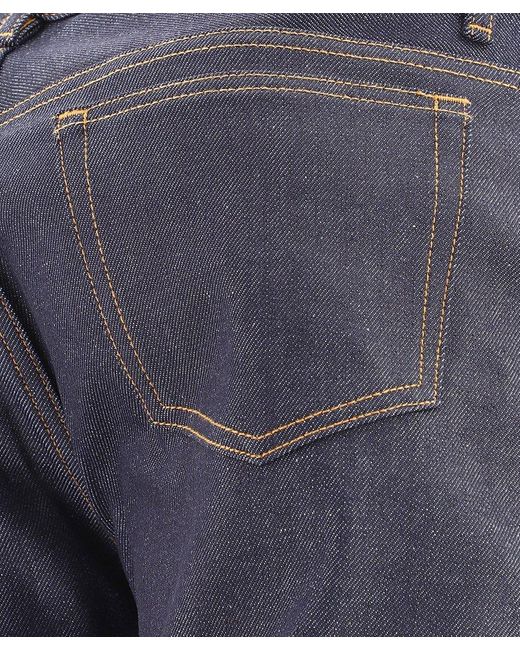 A.P.C. Blue Petit Standard Jeans for men
