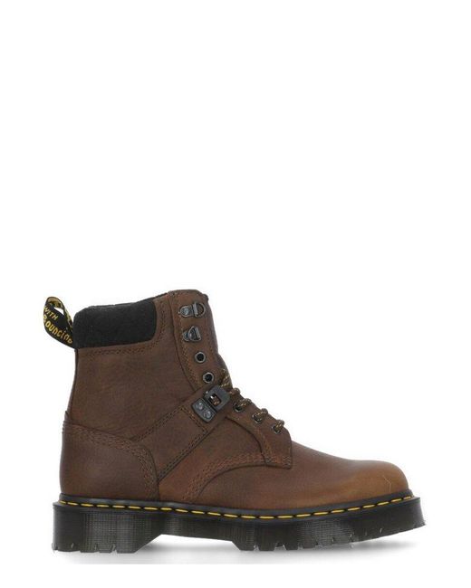 Dr. Martens Brown Lace-up Boots for men