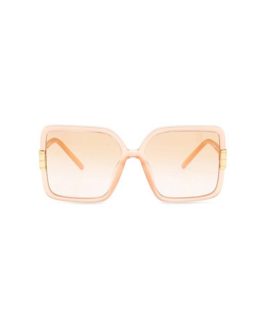 Tory Burch Pink 'eleanor' Sunglasses,