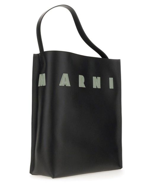 Marni Black Museo Hobo Bag for men