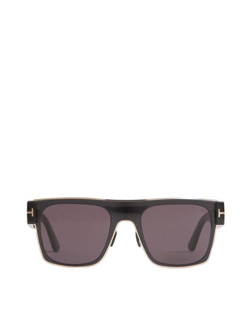 Tom Ford Gray Rectangular Frame Sunglasses for men