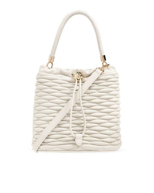 Furla Natural Mionido Mini Bucket Bag