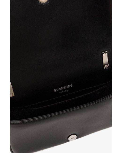 Burberry Black Lola Mini Leather Shoulder Bag