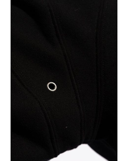Saint Laurent Black Cotton Sweatshirt,