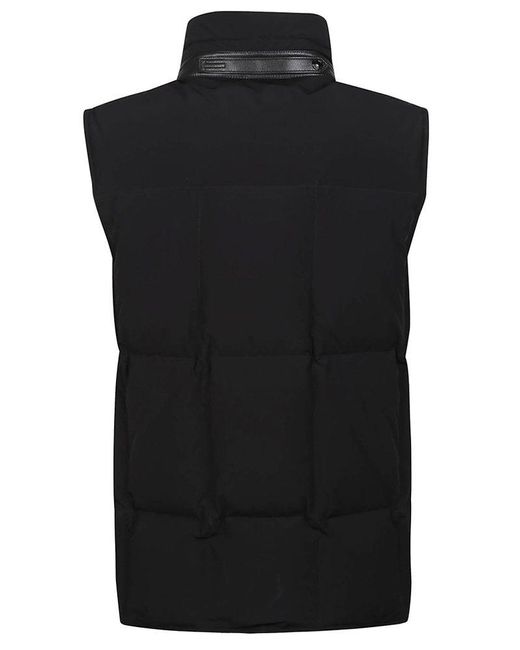 Tom Ford Black Down Funnel Vest for men