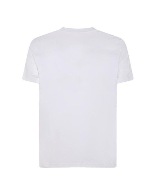 DIESEL White T-diegor-k74 Logo Printed Crewneck T-shirt for men