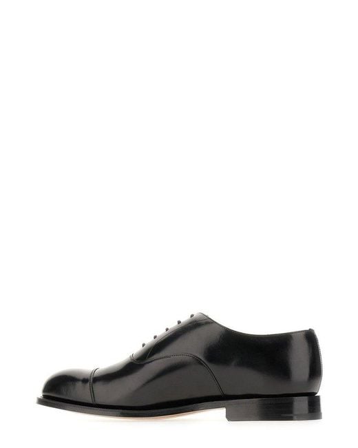 Church's Black Round-toe Lace-up Shoes for men