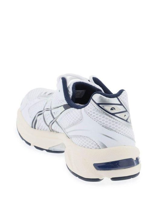 Asics White Gel-1130 Low-Top Sneakers