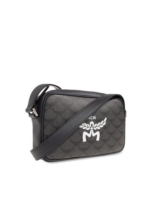 MCM Black 'himmel Small' Shoulder Bag,