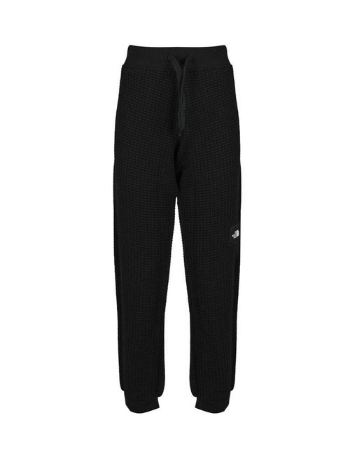 the north face ribbed logo pants dames
