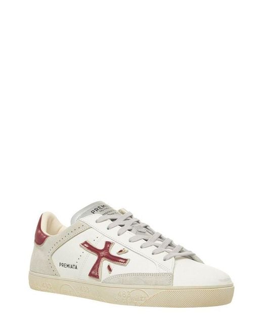 Premiata Multicolor Steven Low-Top Sneakers for men