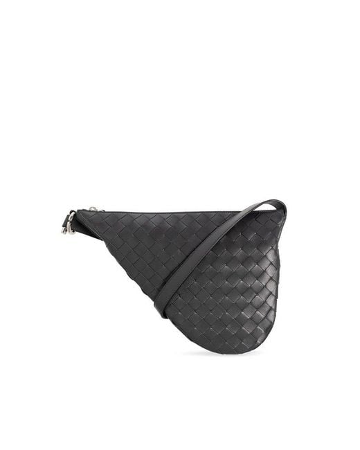 Bottega Veneta Black 'virgule Small' Shoulder Bag, for men