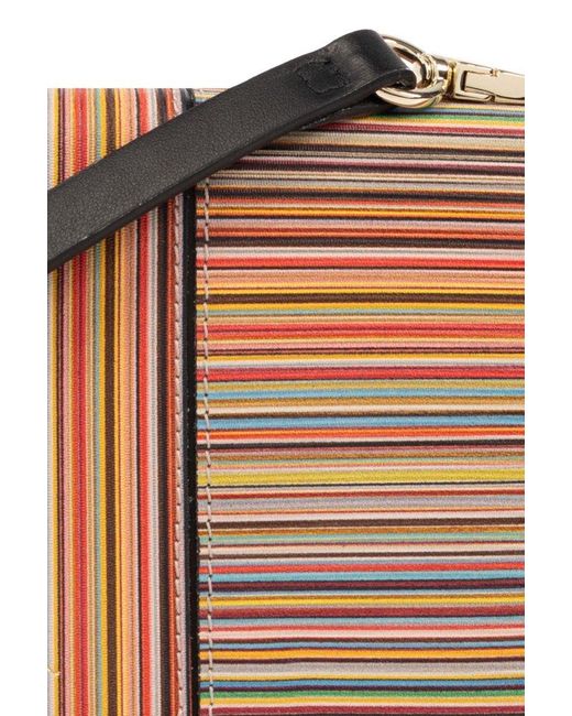 Paul Smith Brown Strapped Phone Holder