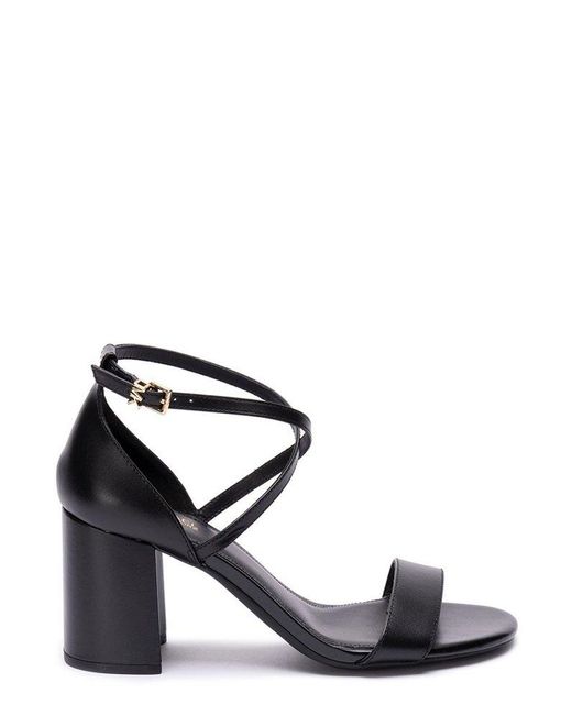 Michael Kors Black Ankle Strap Sandals