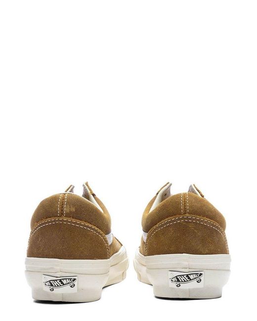 Vans Brown Premium Old Skool 36 Low-Top Sneakers for men