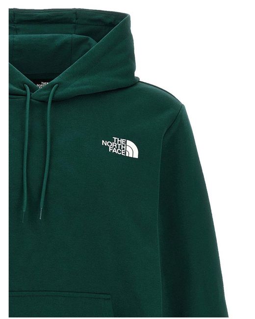 The North Face Green Simple Hoodie for men