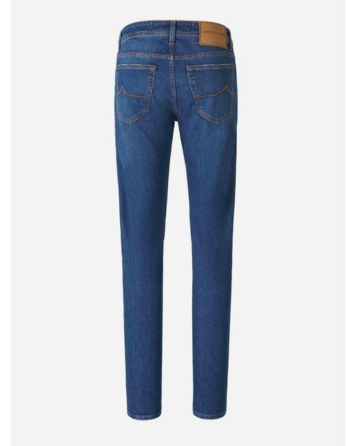 Jacob Cohen Blue Slim Fit Jeans for men