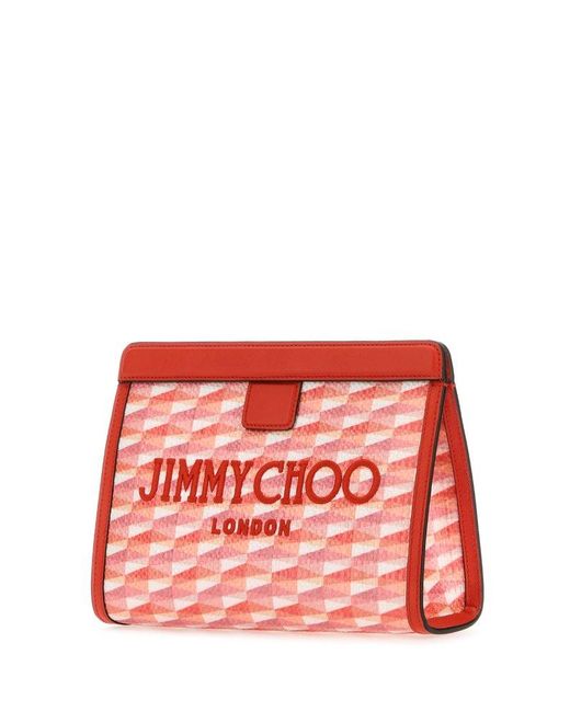 Jimmy Choo Red Clutch