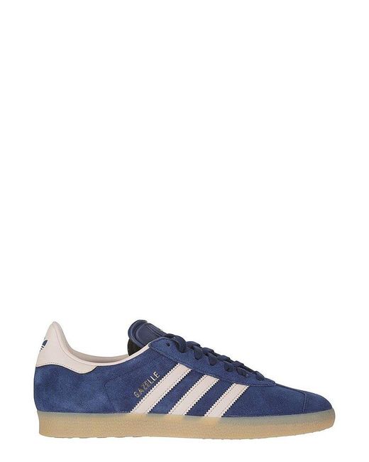 adidas Originals Gazelle Lace-up Sneakers in Blue for Men | Lyst