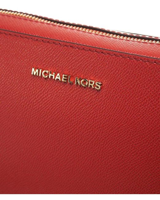 MICHAEL Michael Kors Red Jet Set Large Crossbody Bag