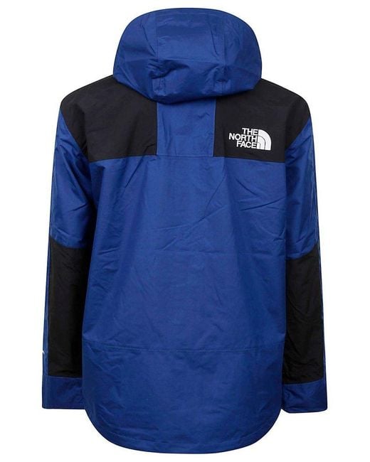 The North Face Blue Reign On Hooded Rain Jacket for men