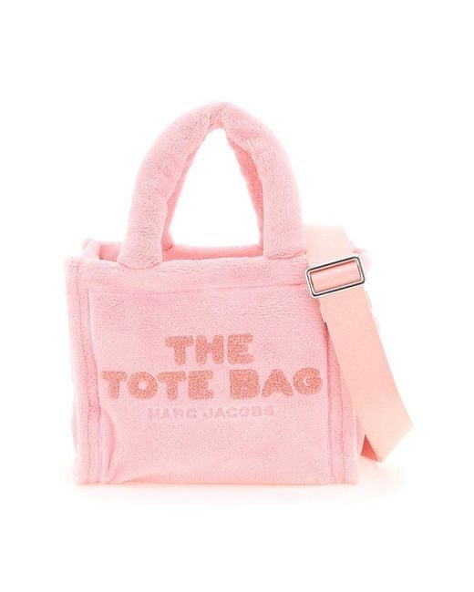 Marc Jacobs Cotton The Mini Terry Tote Bag in Pink - Save 6% | Lyst