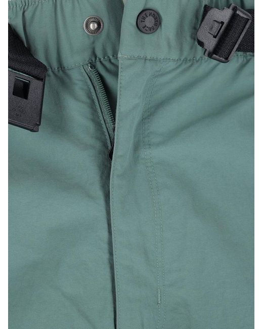 The North Face Blue Cargo Pocket Track Shorts for men