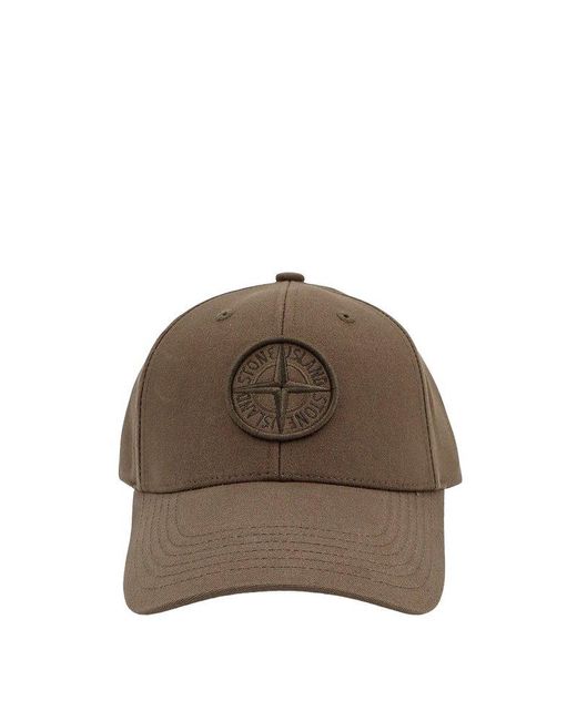 Stone Island Brown Caps & Hats for men