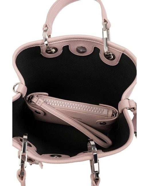 Emporio Armani Pink Shopper Bag,