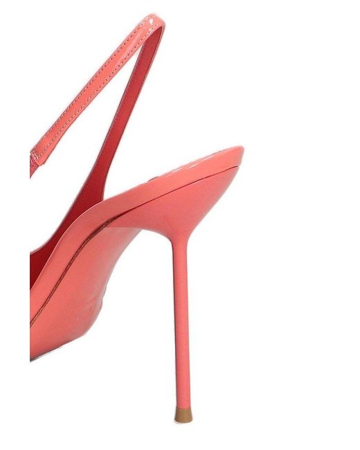 Paris Texas Pink Lidia Slingback Pumps