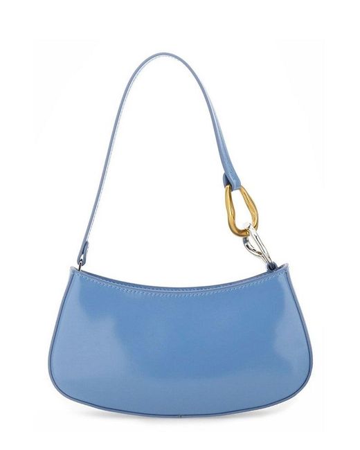Staud Blue Ollie Mini Shoulder Bag