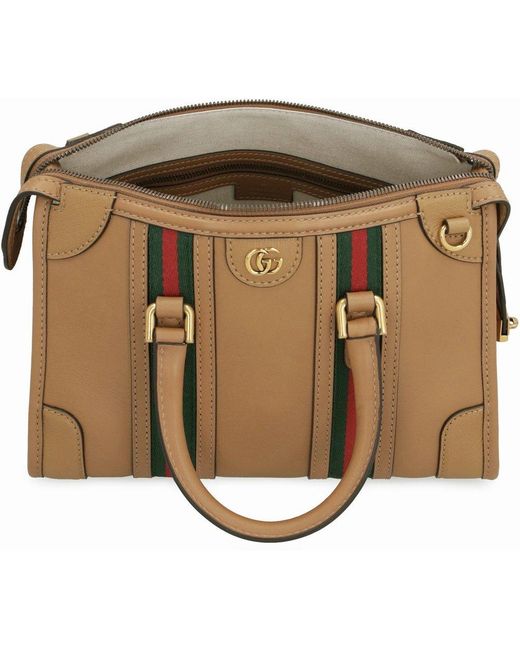 Gucci Brown Double G Small Tote Bag