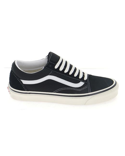 vans white on black