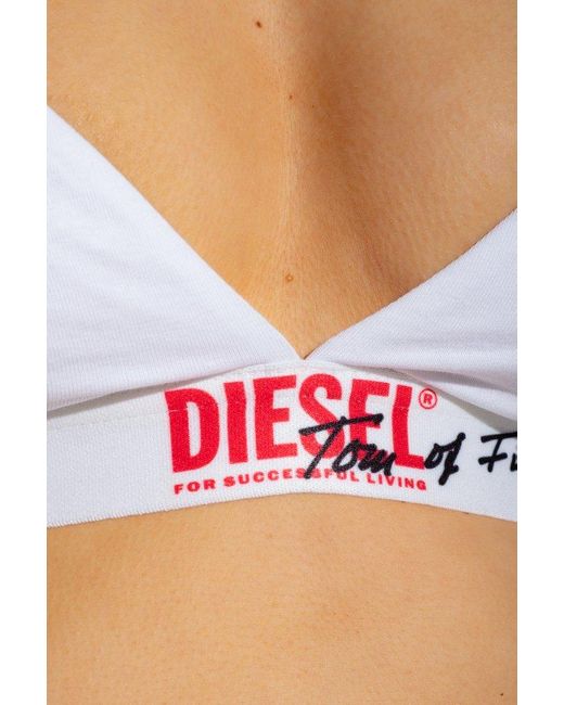 Diesel Ufsb-Mileys logo-underband Bralette - Farfetch