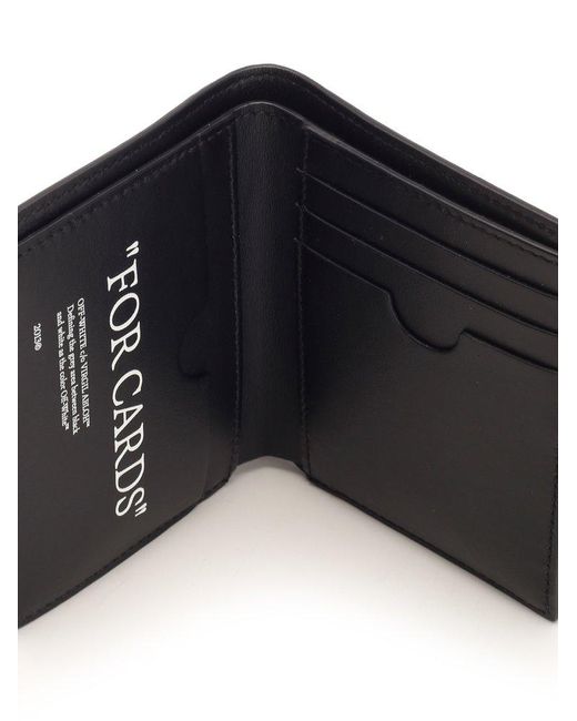 Off-White Diag Print Bi-fold Wallet