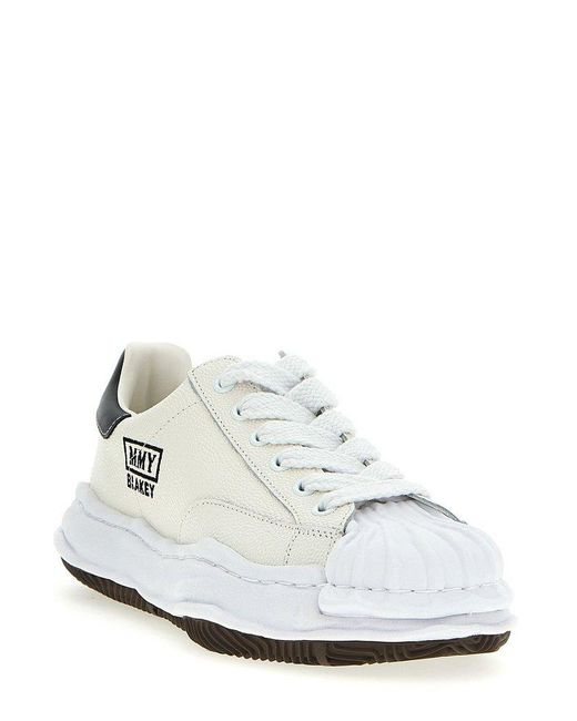 Maison Mihara Yasuhiro White Blakey Low-top Sneakers