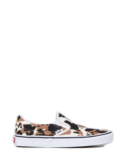 Vans Multicolor Logo Patch Slip-on Sneakers