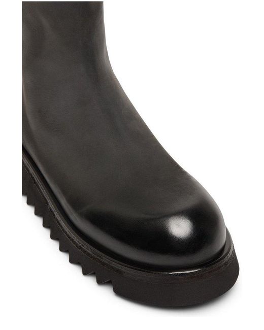 Marsèll Black Cariata Ankle Boots for men
