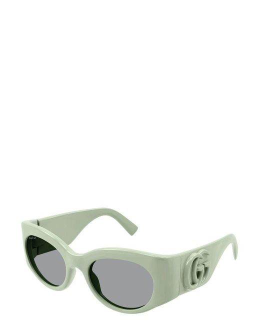 Gucci Green Cat-eye Sunglasses