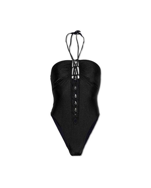 Cult Gaia Black Elorie One-piece Swimsuit