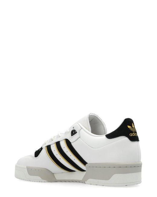Adidas Originals White Rivalry 86 Low-top Sneakers for men